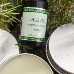 aromaterapie - jalovcový krém